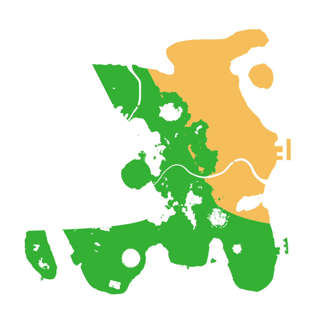 Biome Rust Map: Procedural Map, Size: 3000, Seed: 897956934
