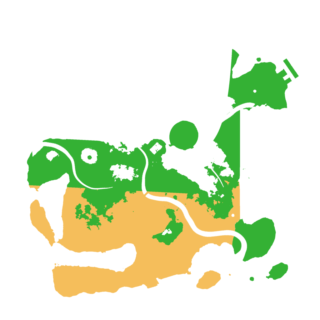 Biome Rust Map: Procedural Map, Size: 3000, Seed: 387