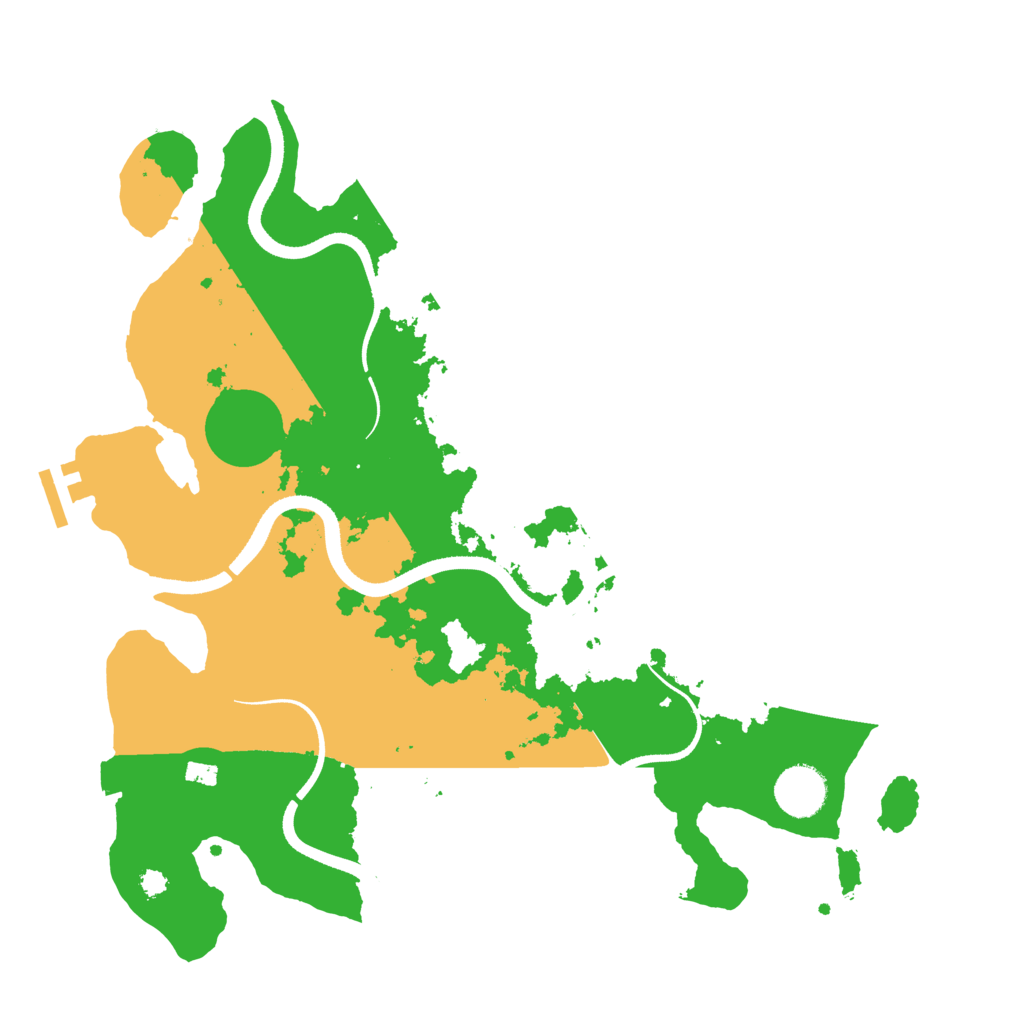 Biome Rust Map: Procedural Map, Size: 3500, Seed: 1894458241