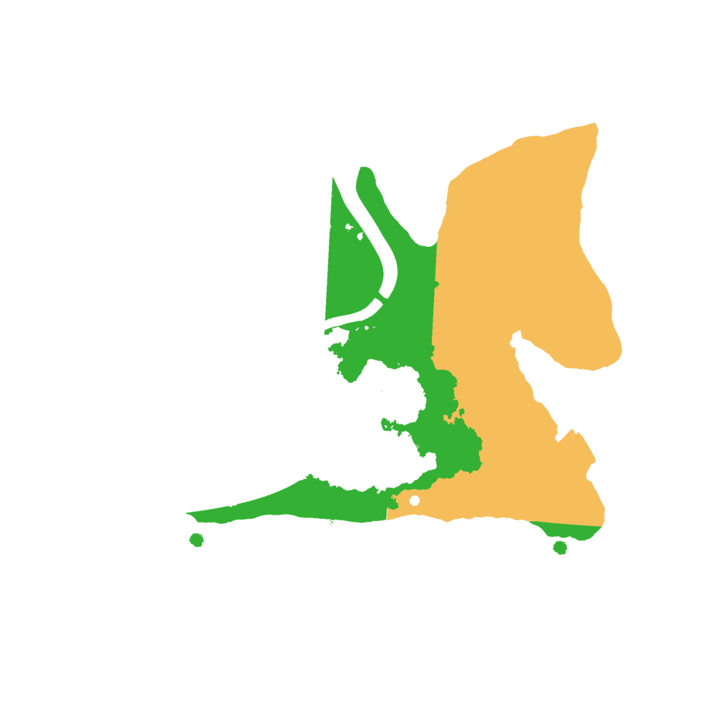 Biome Rust Map: Procedural Map, Size: 2100, Seed: 253316249