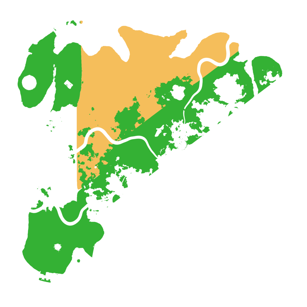 Biome Rust Map: Procedural Map, Size: 3900, Seed: 69641486