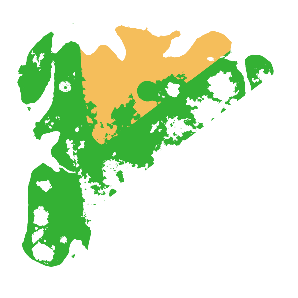 Biome Rust Map: Procedural Map, Size: 3900, Seed: 69641486