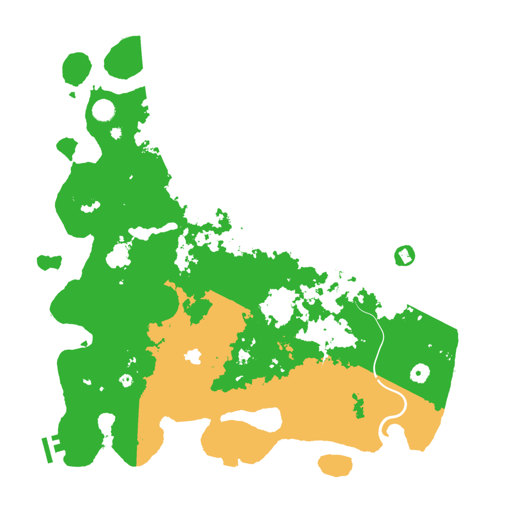 Biome Rust Map: Procedural Map, Size: 4000, Seed: 6733