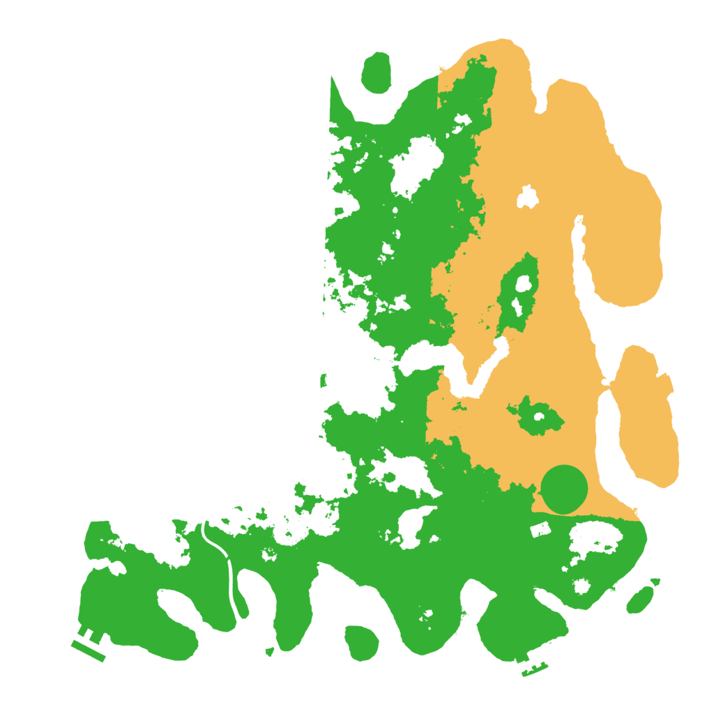 Biome Rust Map: Procedural Map, Size: 4000, Seed: 1340100539