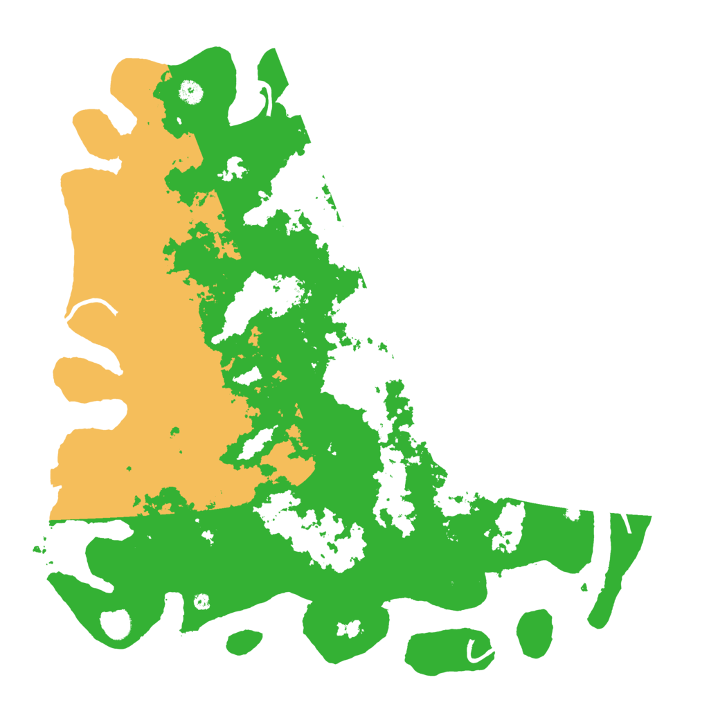 Biome Rust Map: Procedural Map, Size: 4500, Seed: 454456877