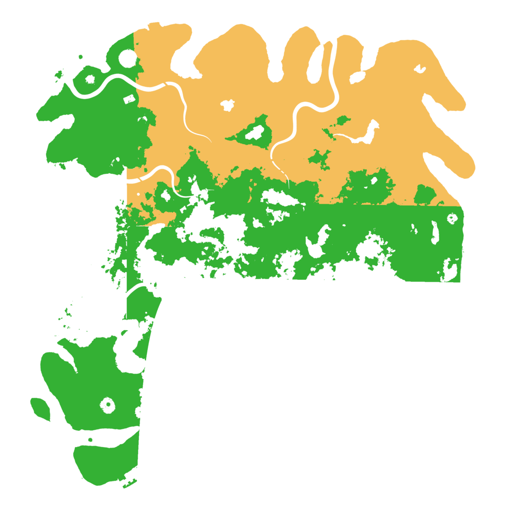 Biome Rust Map: Procedural Map, Size: 5000, Seed: 74742023