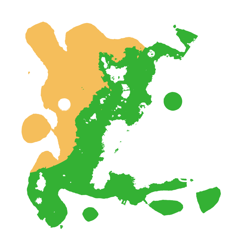 Biome Rust Map: Procedural Map, Size: 3500, Seed: 1826588585