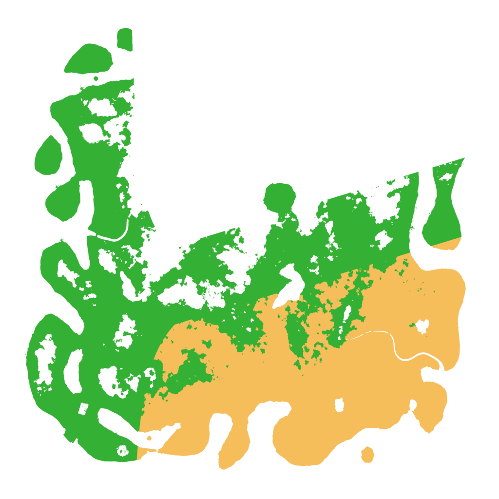 Biome Rust Map: Procedural Map, Size: 4500, Seed: 331264731