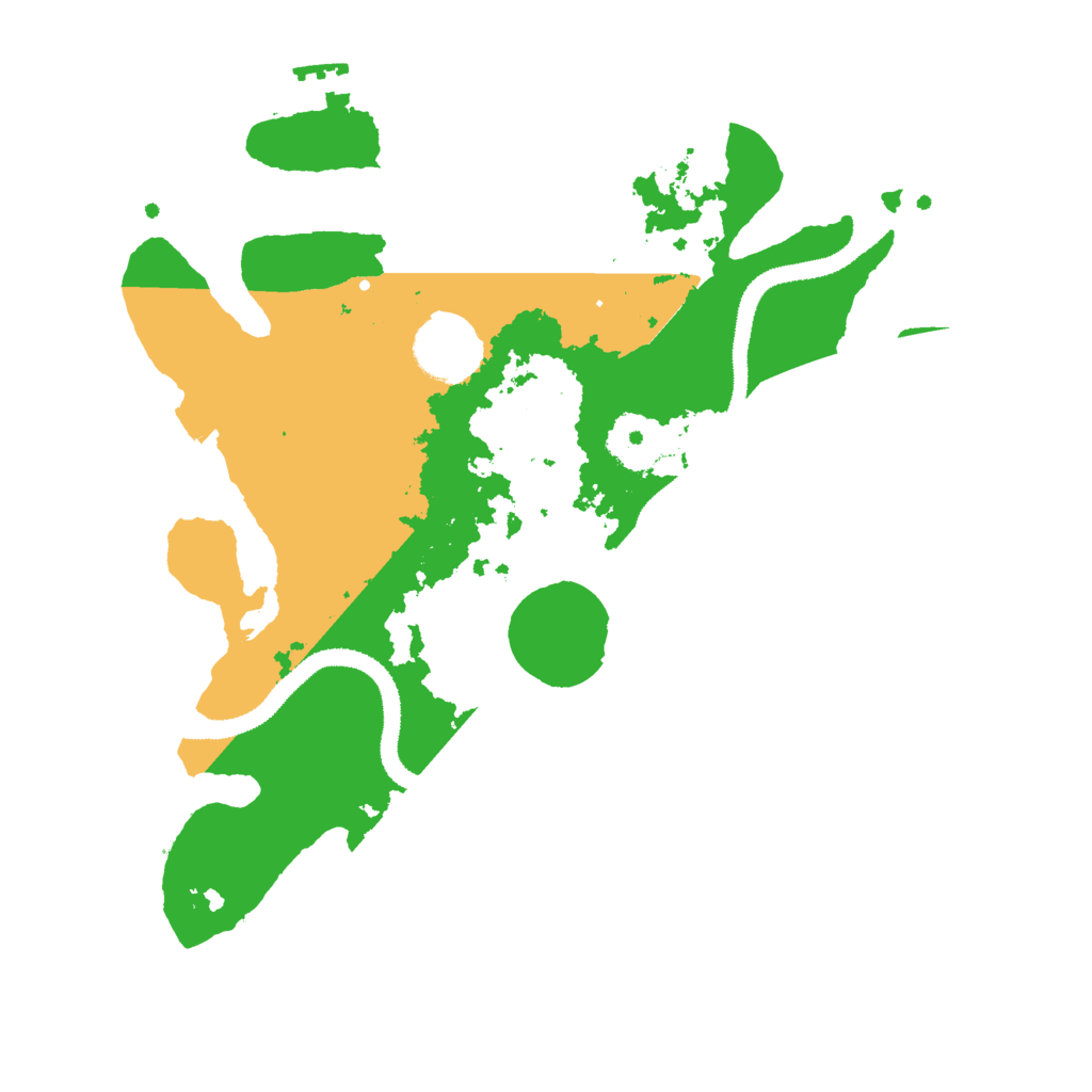 Biome Rust Map: Procedural Map, Size: 3000, Seed: 1921451055