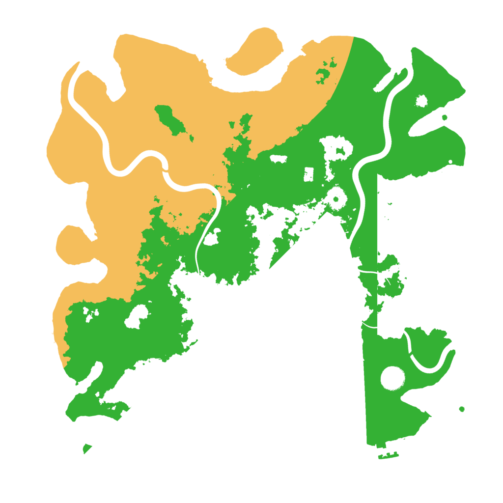 Biome Rust Map: Procedural Map, Size: 3750, Seed: 2080986349