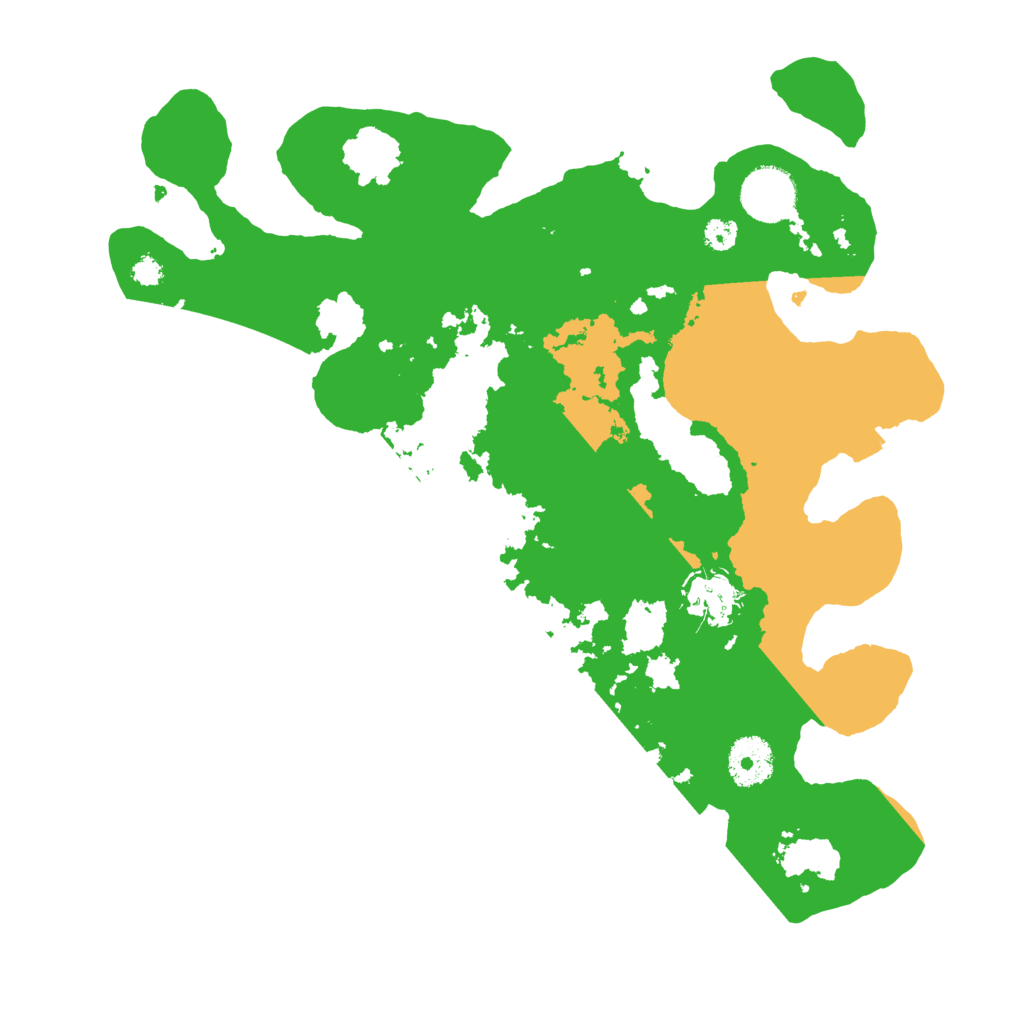 Biome Rust Map: Procedural Map, Size: 3250, Seed: 252812866