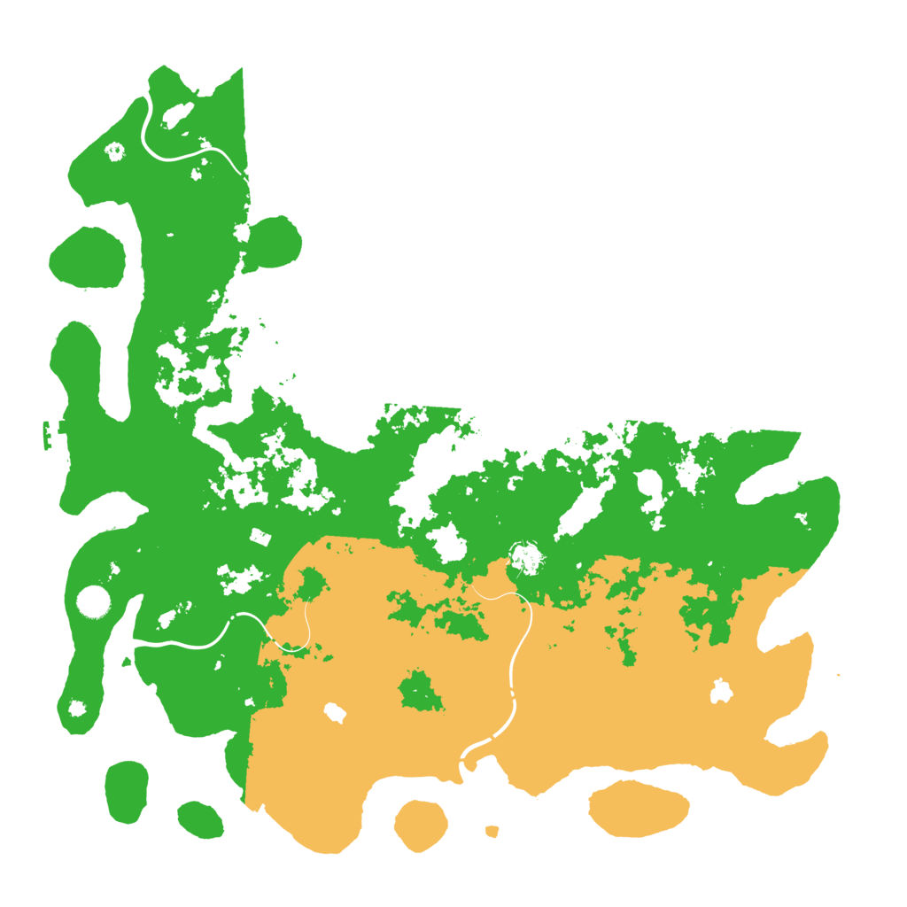 Biome Rust Map: Procedural Map, Size: 4800, Seed: 768642185