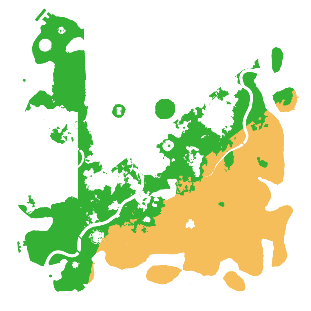 Biome Rust Map: Procedural Map, Size: 4270, Seed: 667190091