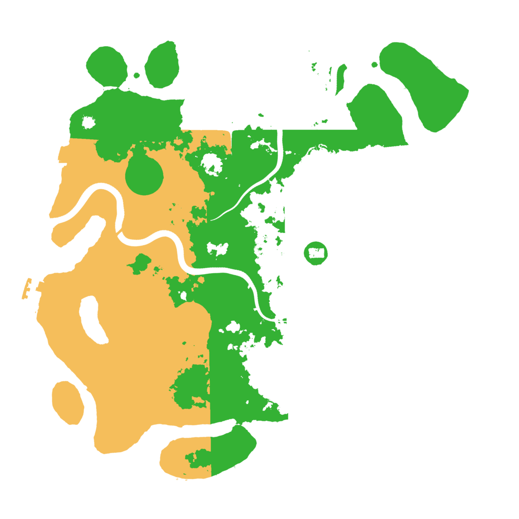 Biome Rust Map: Procedural Map, Size: 3600, Seed: 65228830