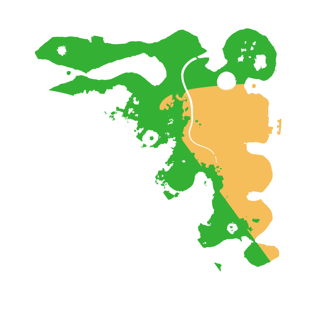 Biome Rust Map: Procedural Map, Size: 3000, Seed: 442536595