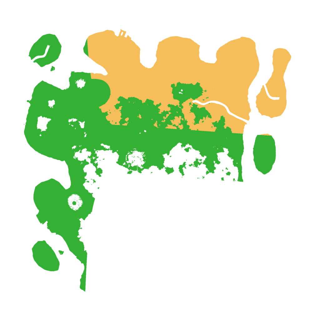 Biome Rust Map: Procedural Map, Size: 3250, Seed: 2116615312