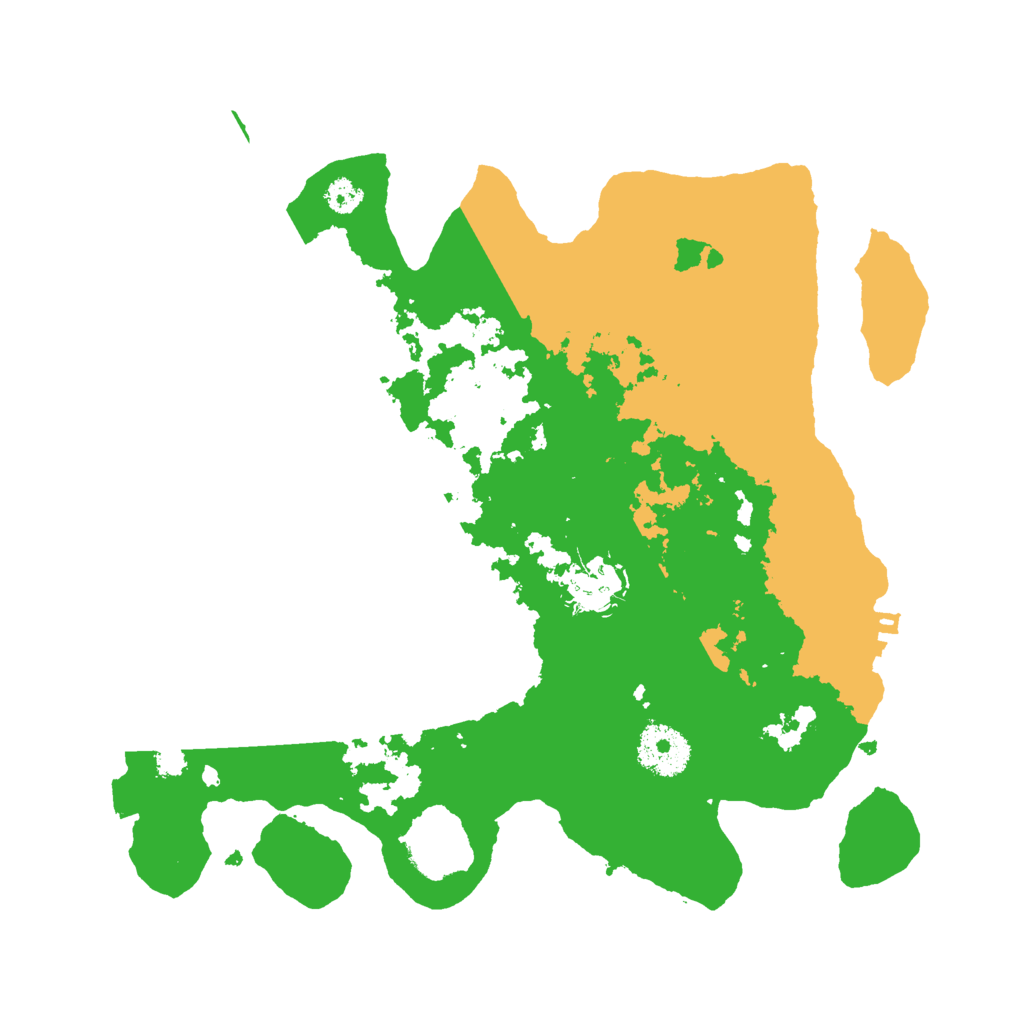 Biome Rust Map: Procedural Map, Size: 3000, Seed: 1367816011