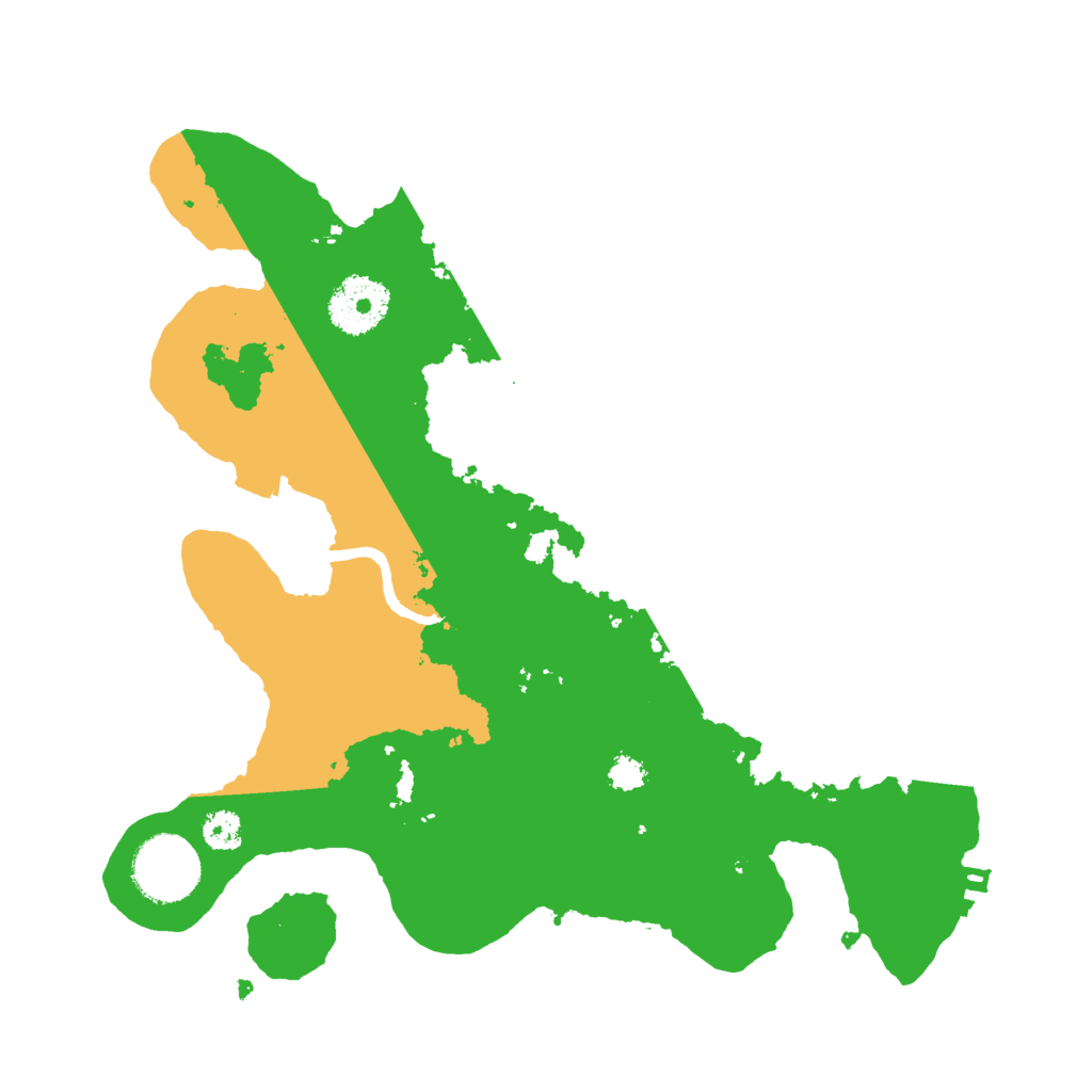 Biome Rust Map: Procedural Map, Size: 2850, Seed: 501502547