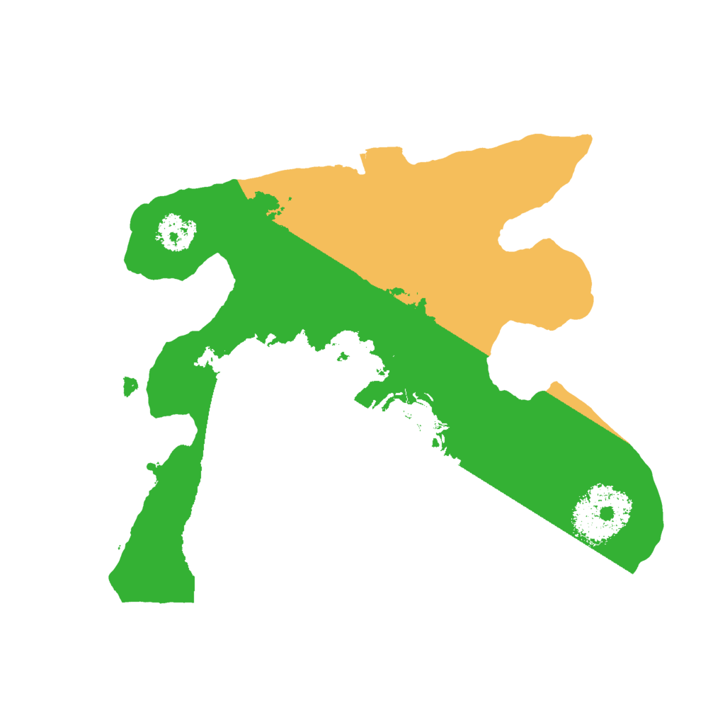 Biome Rust Map: Procedural Map, Size: 2000, Seed: 1893597399