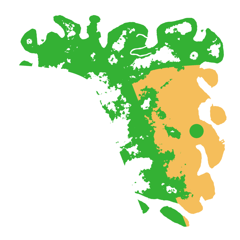 Biome Rust Map: Procedural Map, Size: 4500, Seed: 5889465