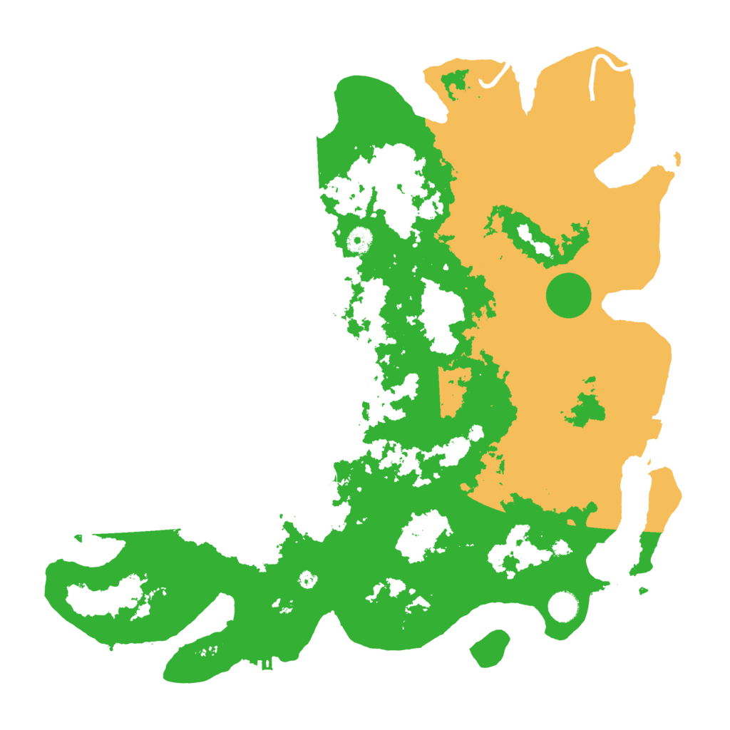 Biome Rust Map: Procedural Map, Size: 4250, Seed: 291783976