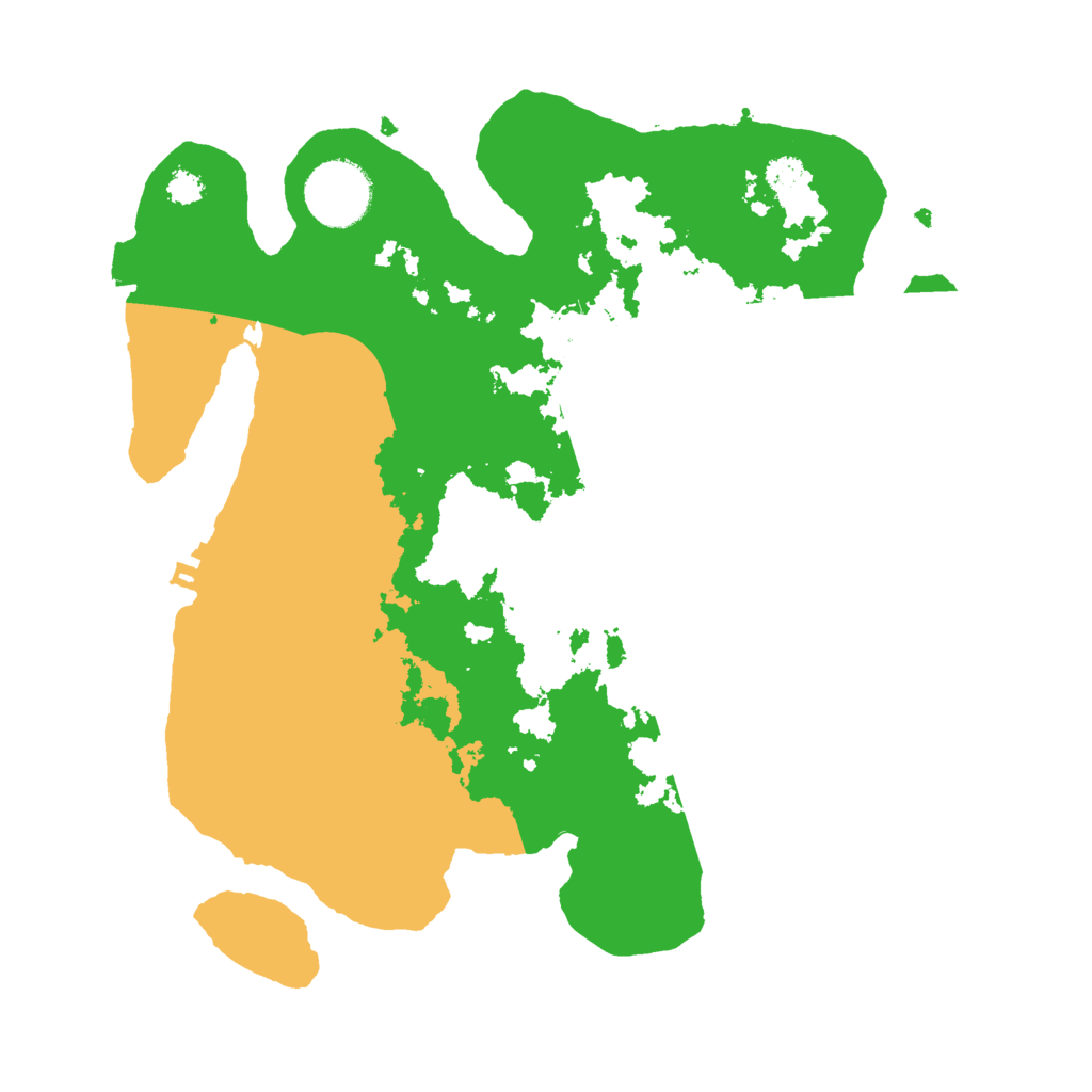 Biome Rust Map: Procedural Map, Size: 2900, Seed: 434395613