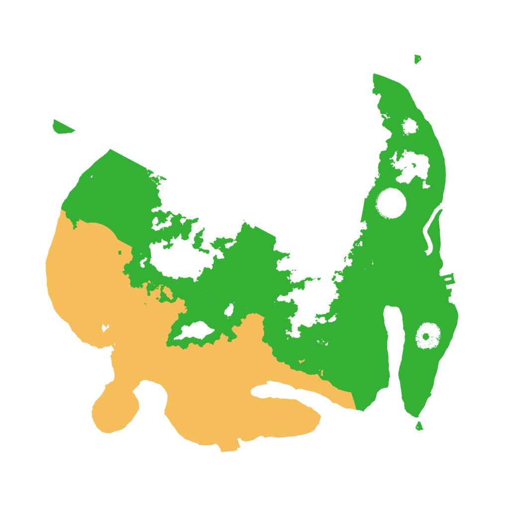 Biome Rust Map: Procedural Map, Size: 3000, Seed: 60056547