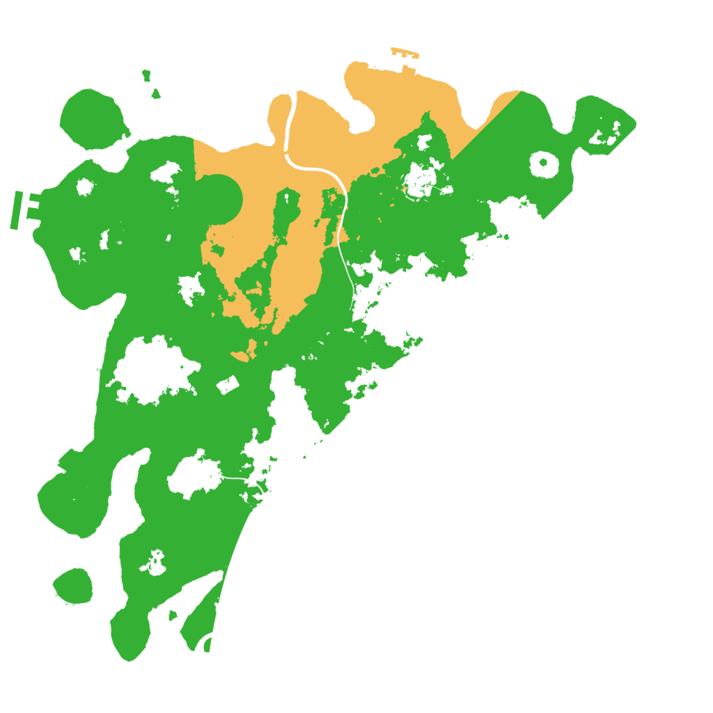 Biome Rust Map: Procedural Map, Size: 3750, Seed: 66408869