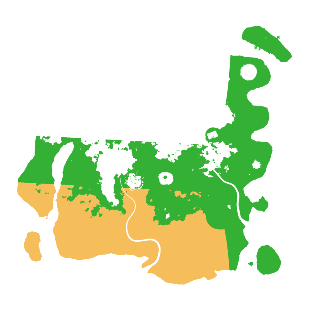Biome Rust Map: Procedural Map, Size: 3400, Seed: 7889020