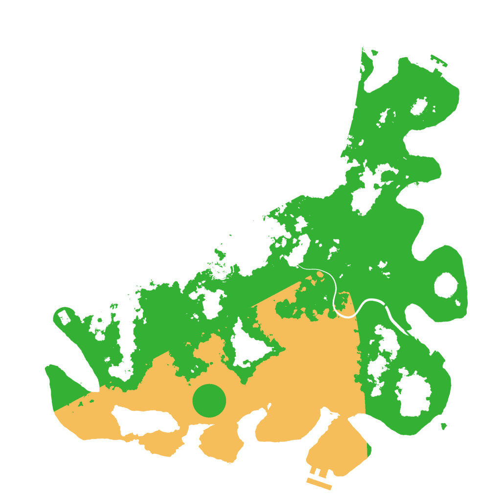 Biome Rust Map: Procedural Map, Size: 3950, Seed: 95090634