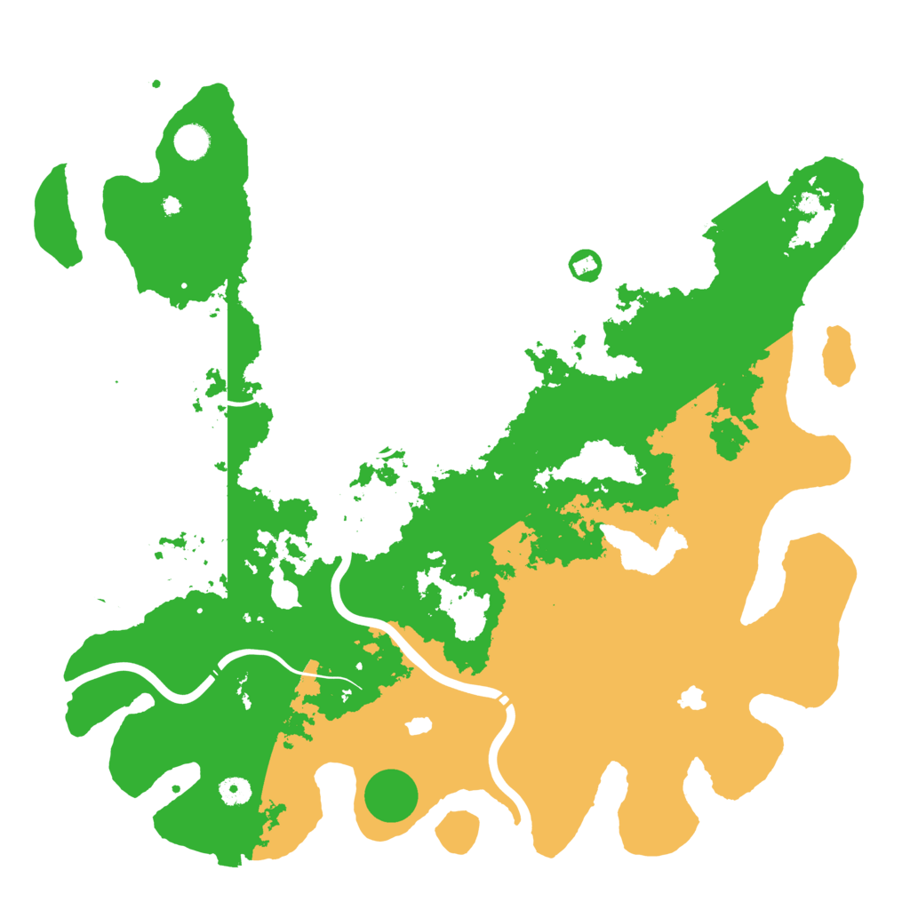 Biome Rust Map: Procedural Map, Size: 4500, Seed: 1403317406