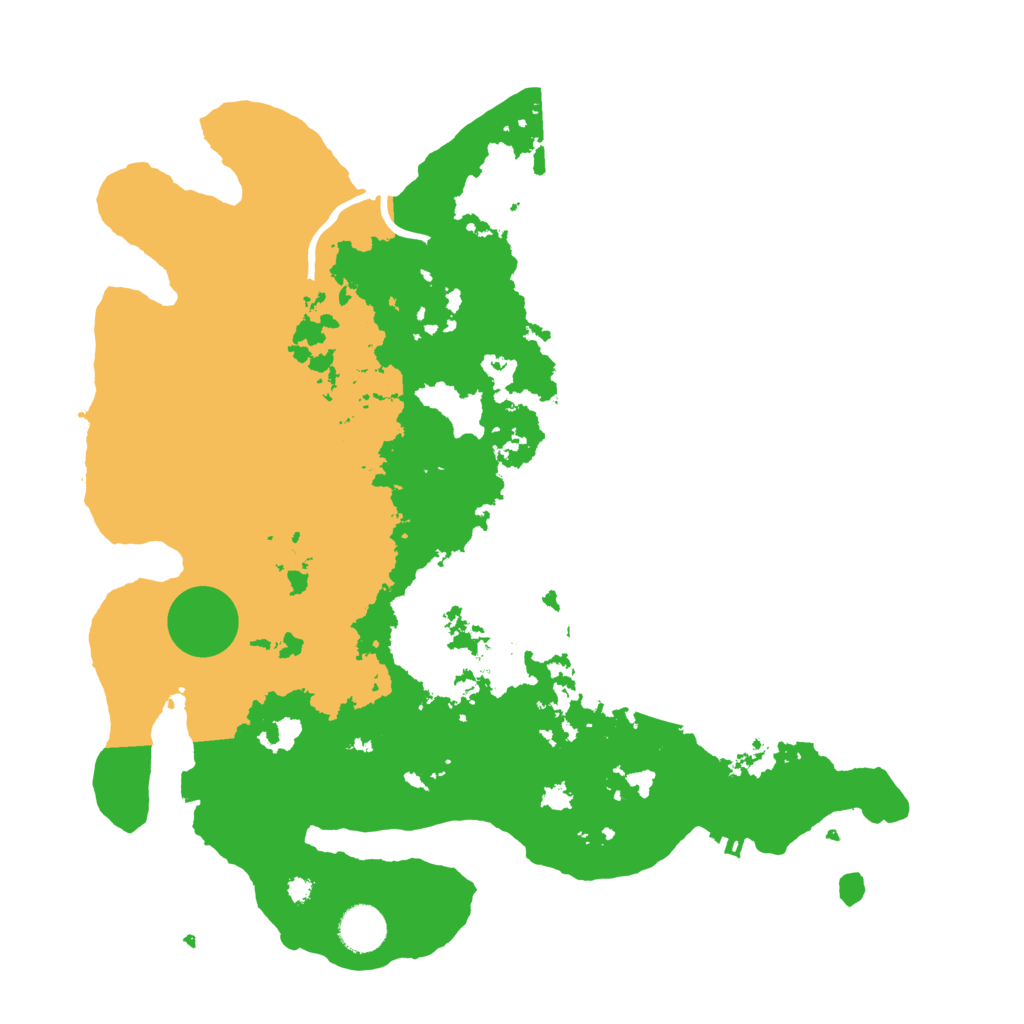 Biome Rust Map: Procedural Map, Size: 3800, Seed: 1531452