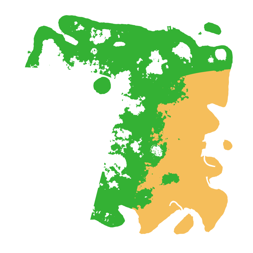 Biome Rust Map: Procedural Map, Size: 4100, Seed: 93608725