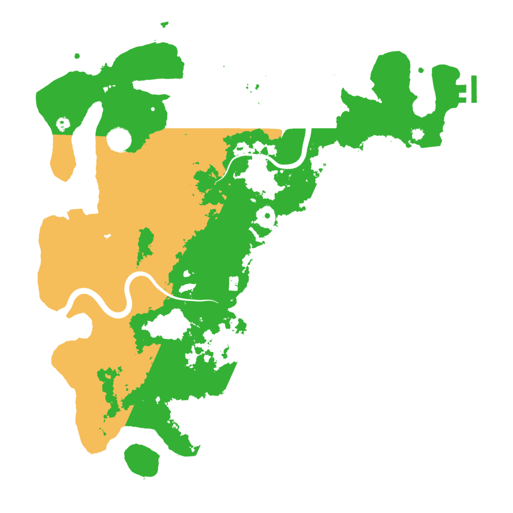 Biome Rust Map: Procedural Map, Size: 3800, Seed: 636290329