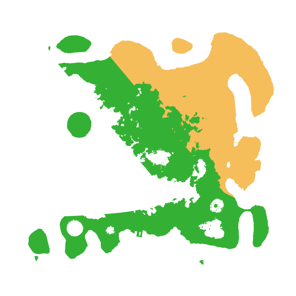 Biome Rust Map: Procedural Map, Size: 3250, Seed: 2095660800