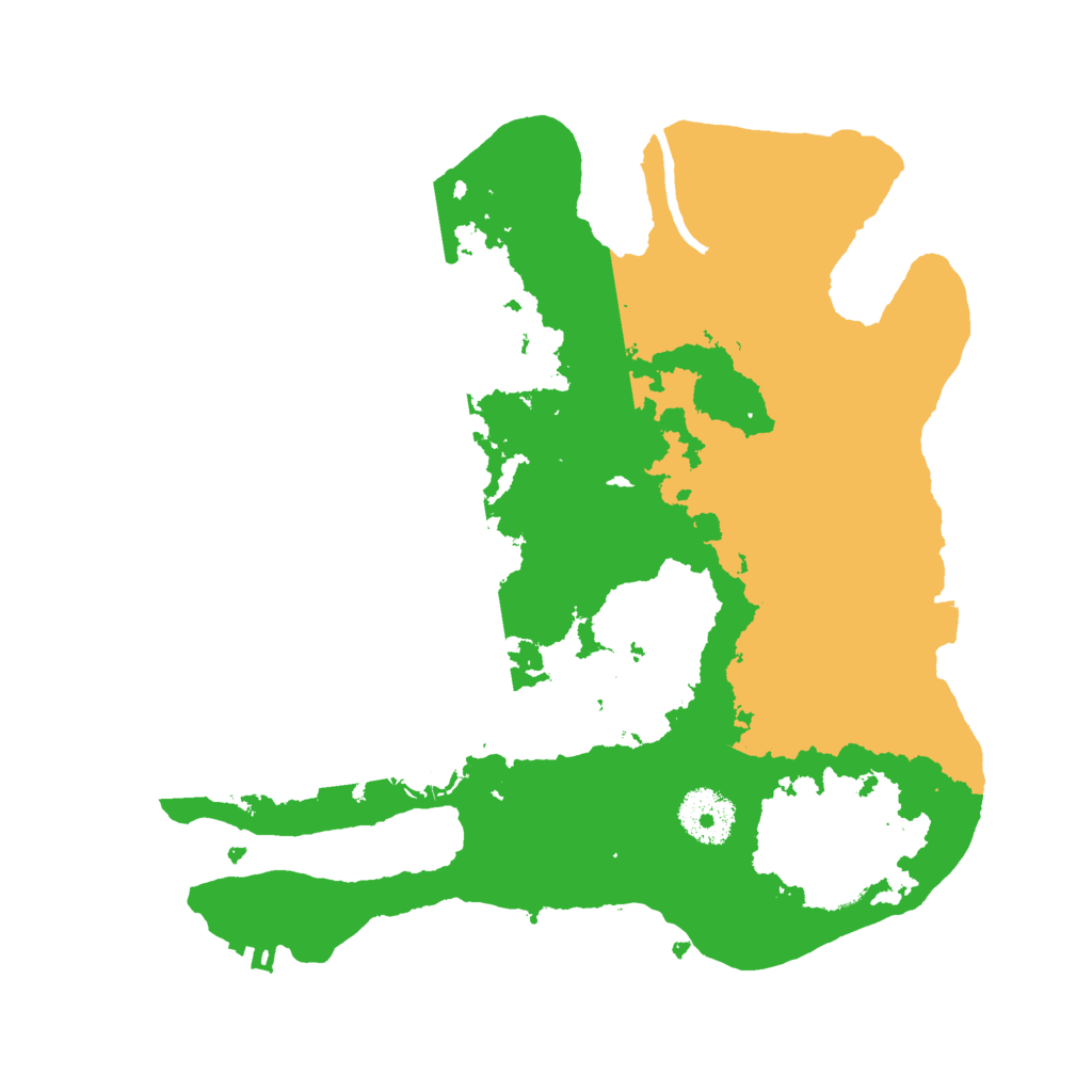 Biome Rust Map: Procedural Map, Size: 3000, Seed: 1552147600