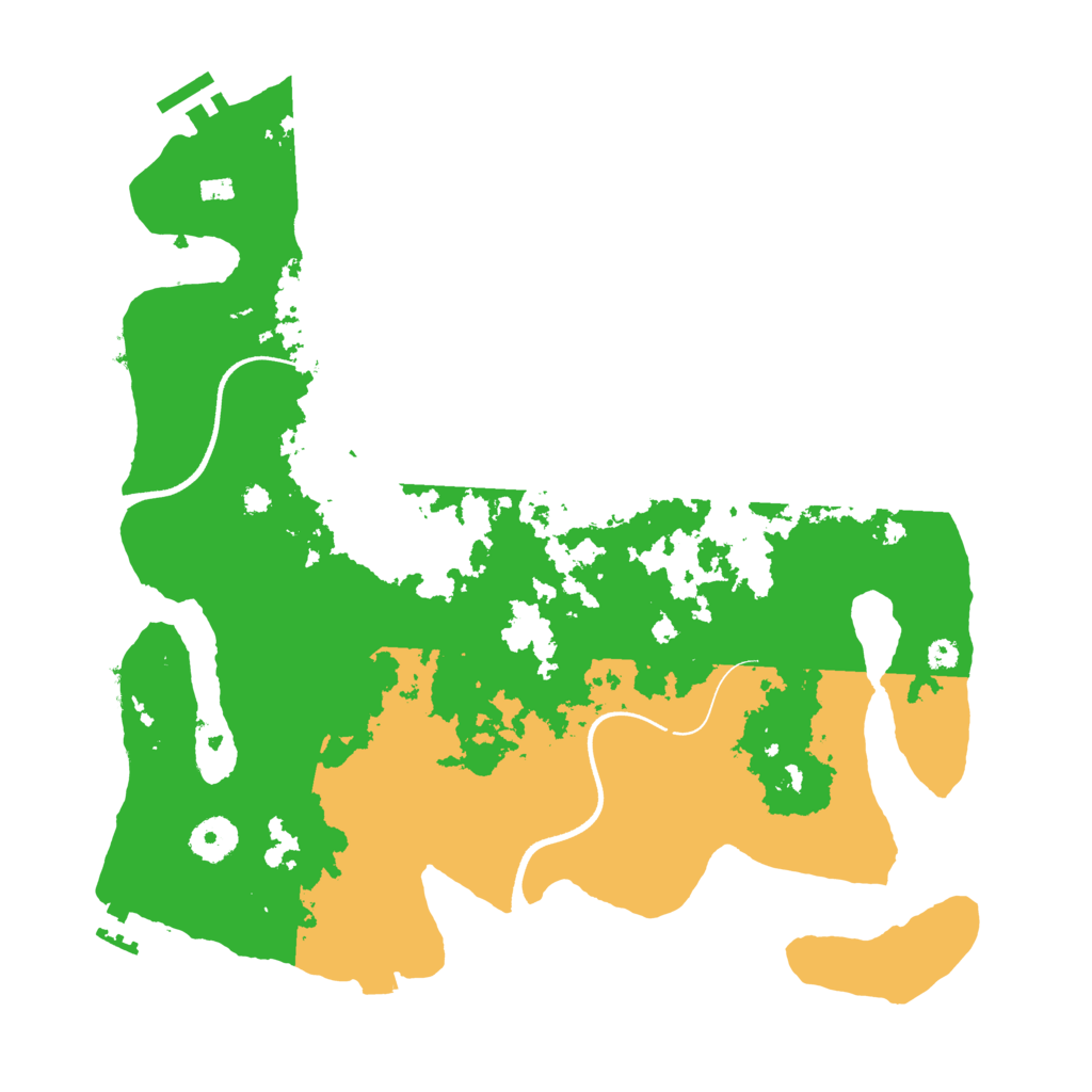 Biome Rust Map: Procedural Map, Size: 3600, Seed: 908020179