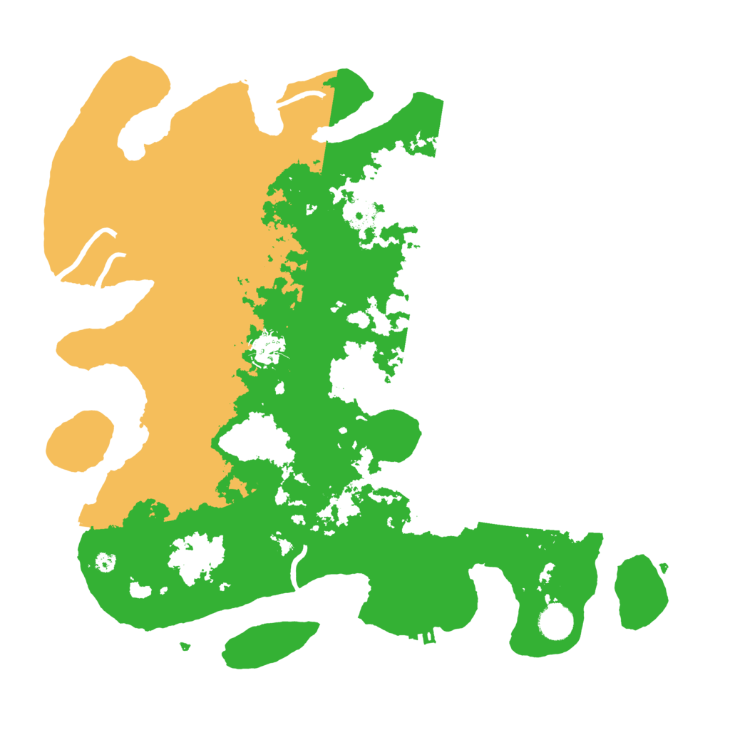 Biome Rust Map: Procedural Map, Size: 3700, Seed: 293587169