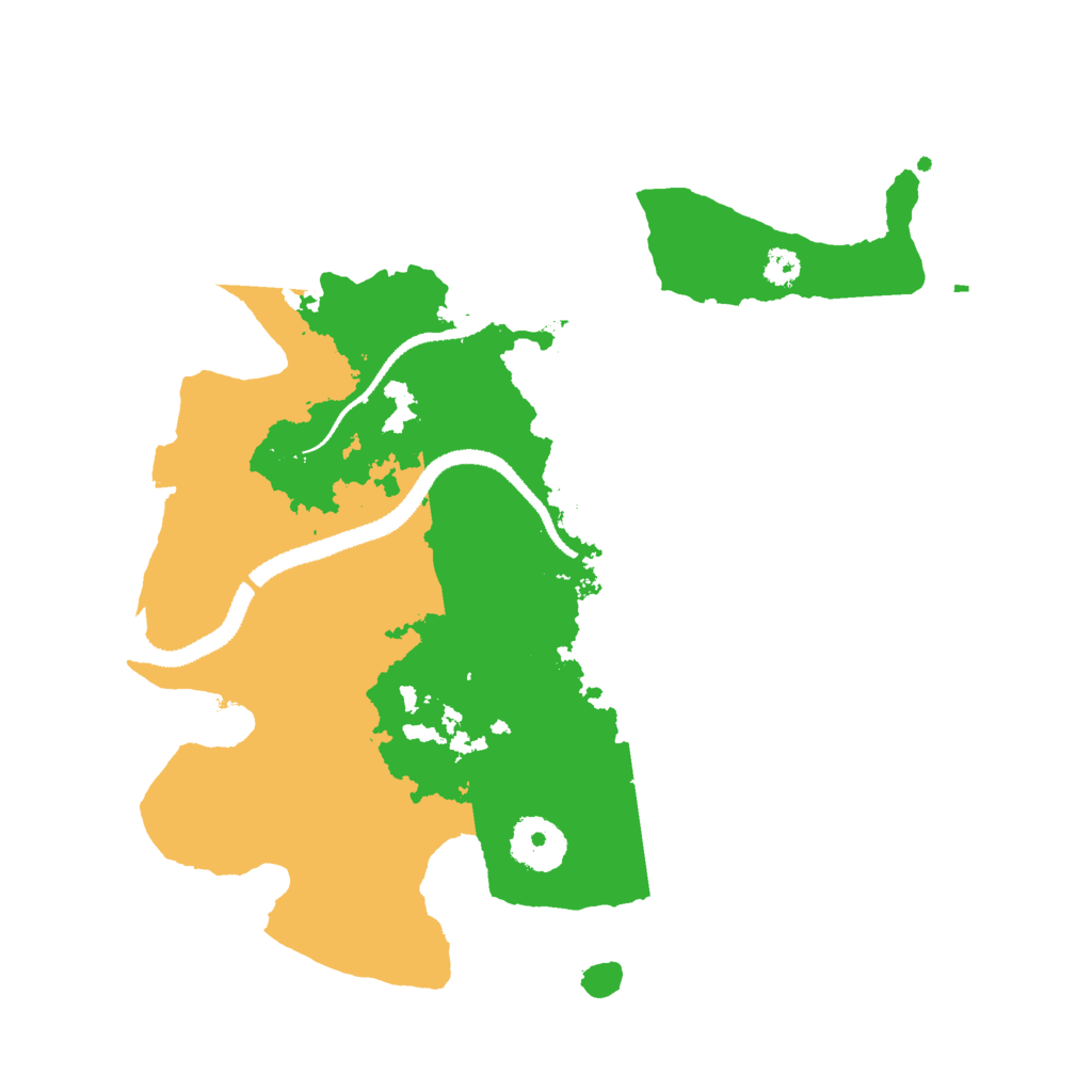 Biome Rust Map: Procedural Map, Size: 3000, Seed: 1790028192