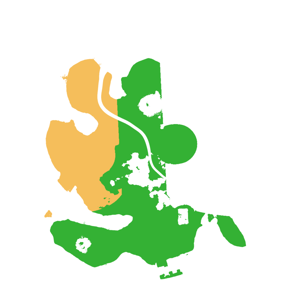 Biome Rust Map: Procedural Map, Size: 2000, Seed: 30613