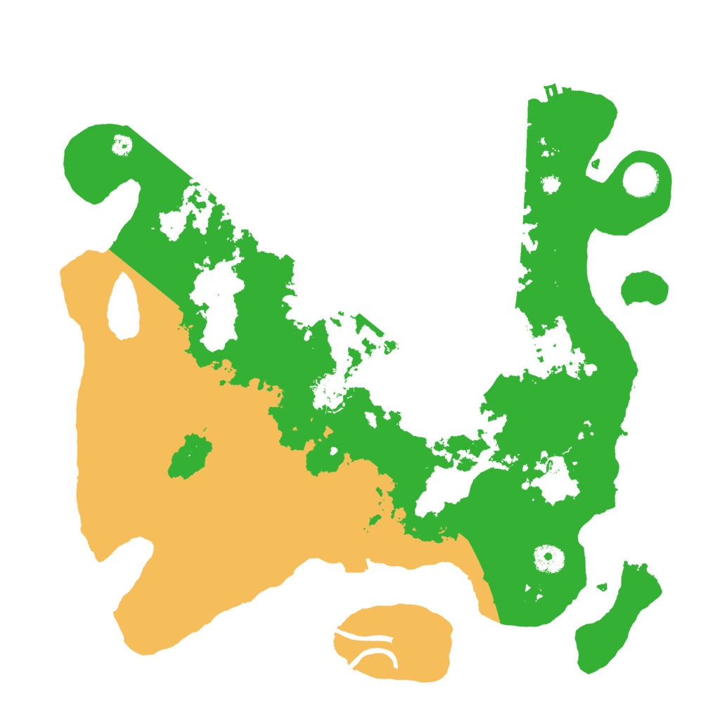 Biome Rust Map: Procedural Map, Size: 3650, Seed: 90546268