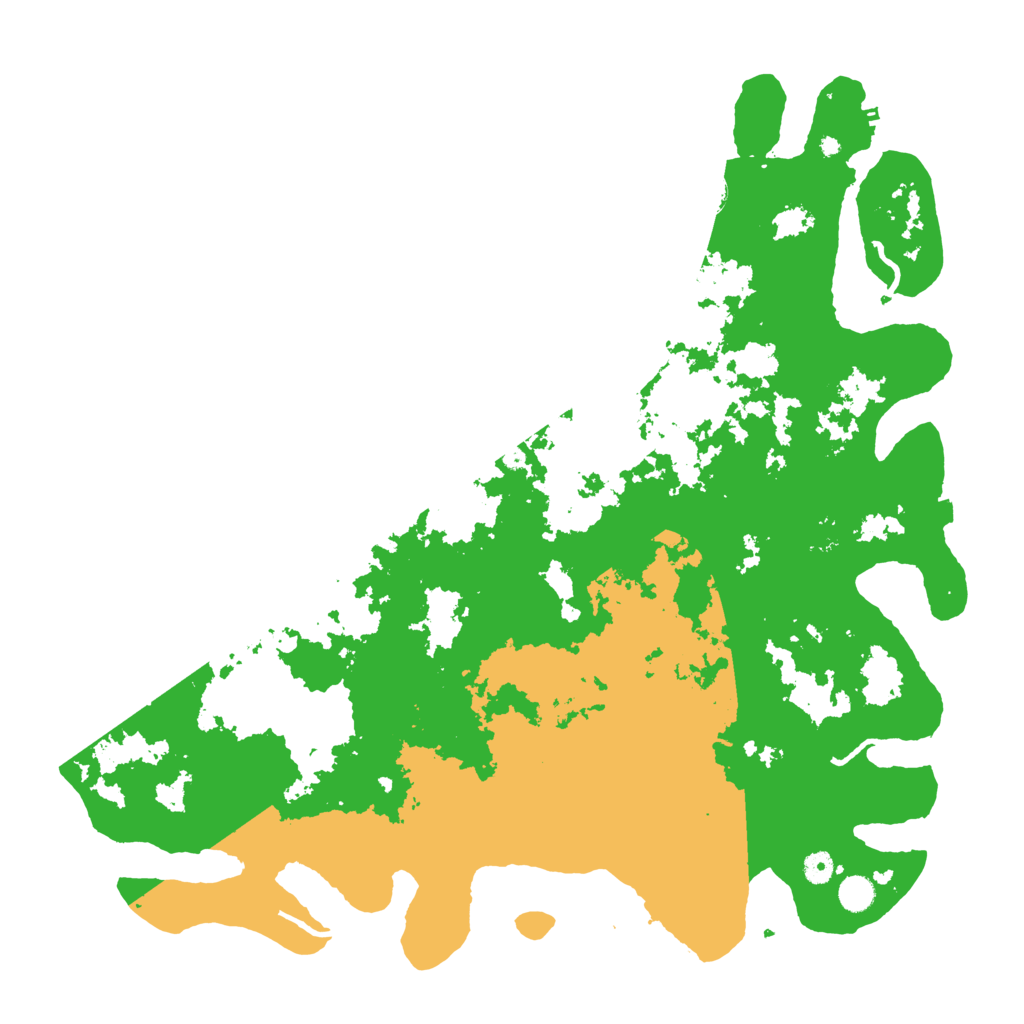 Biome Rust Map: Procedural Map, Size: 5000, Seed: 657898875
