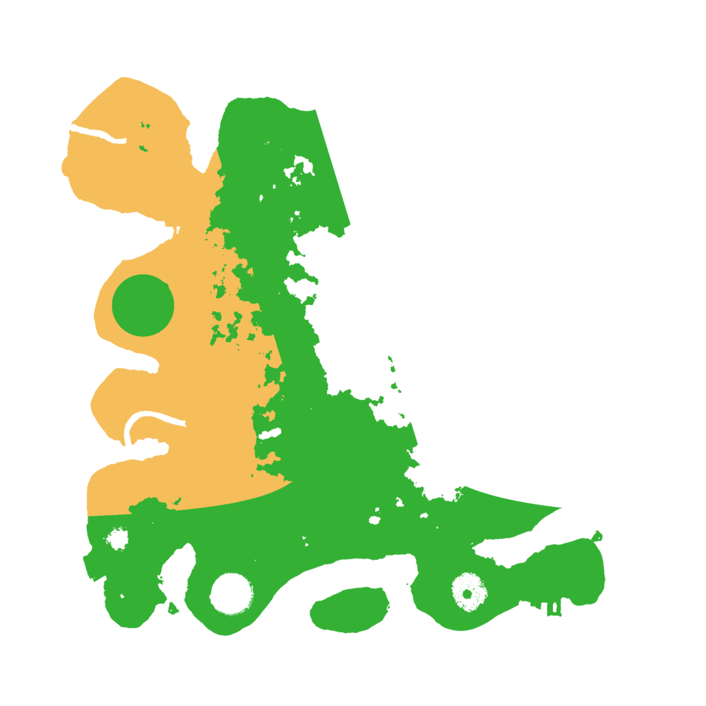 Biome Rust Map: Procedural Map, Size: 3000, Seed: 28112023