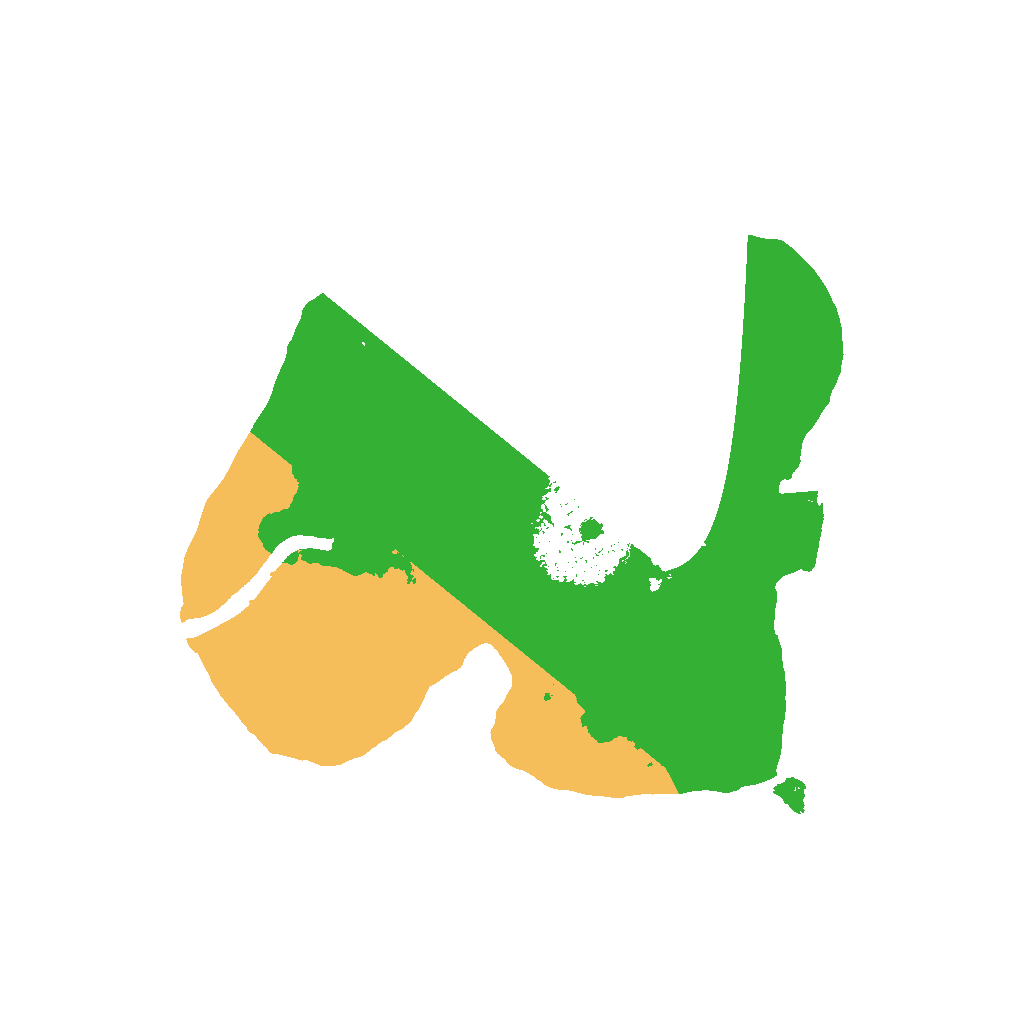 Biome Rust Map: Procedural Map, Size: 1500, Seed: 100001