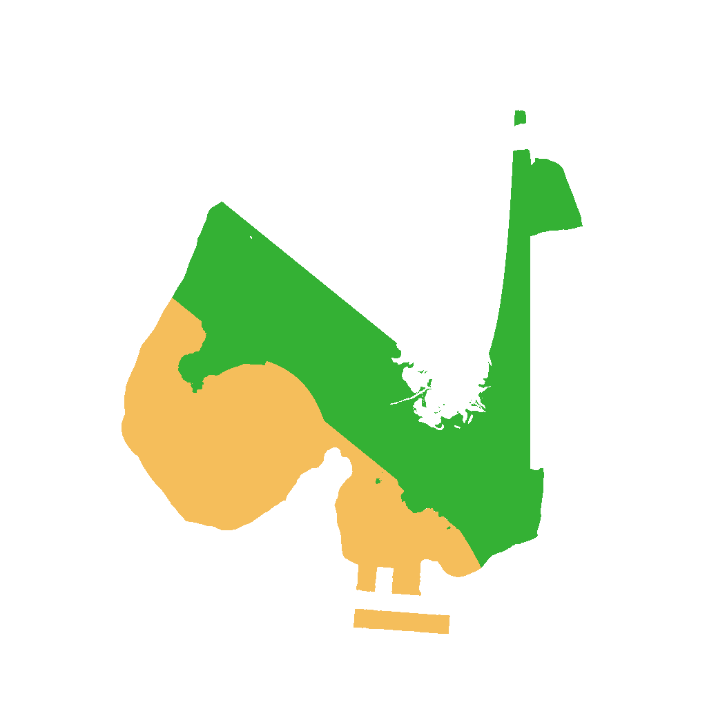 Biome Rust Map: Procedural Map, Size: 1500, Seed: 100001