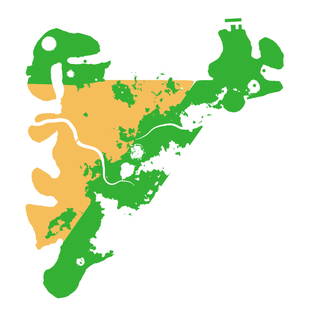Biome Rust Map: Procedural Map, Size: 3900, Seed: 89260528