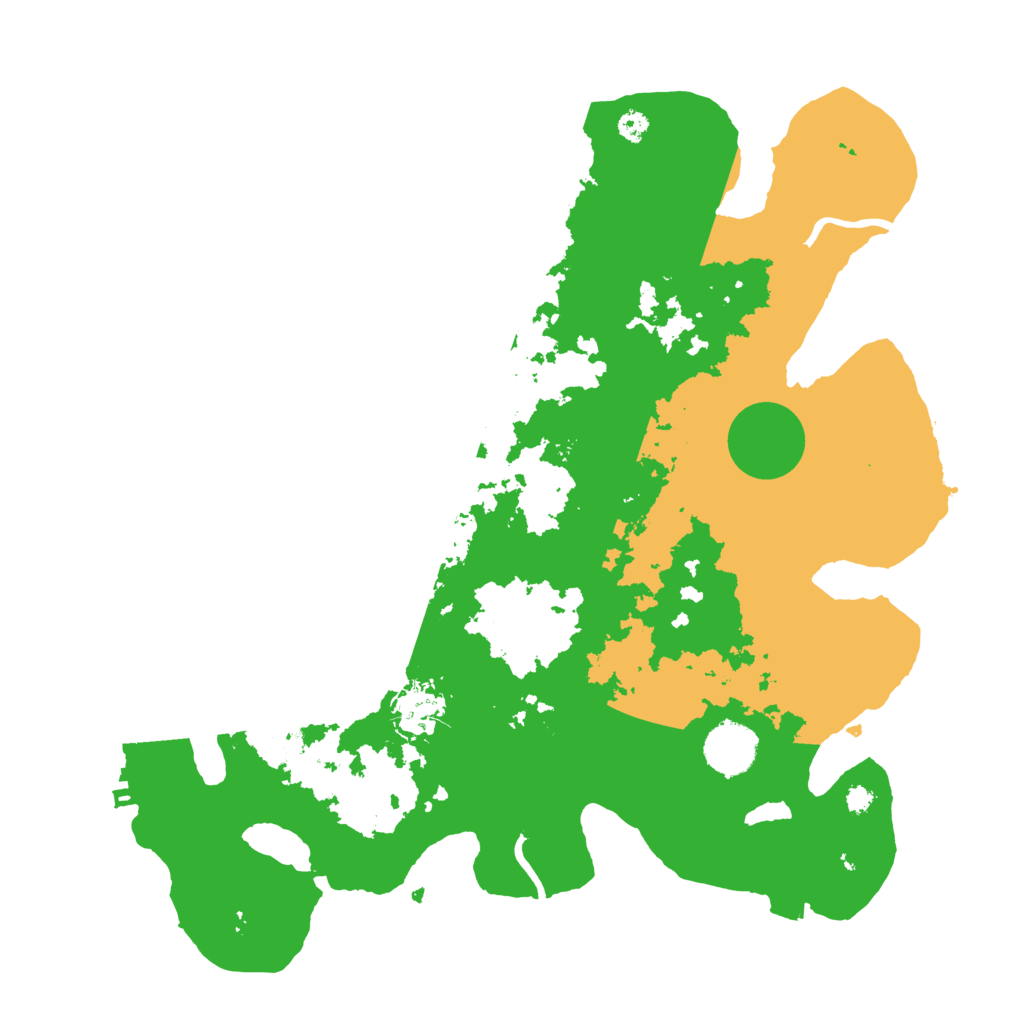 Biome Rust Map: Procedural Map, Size: 3500, Seed: 1604973879