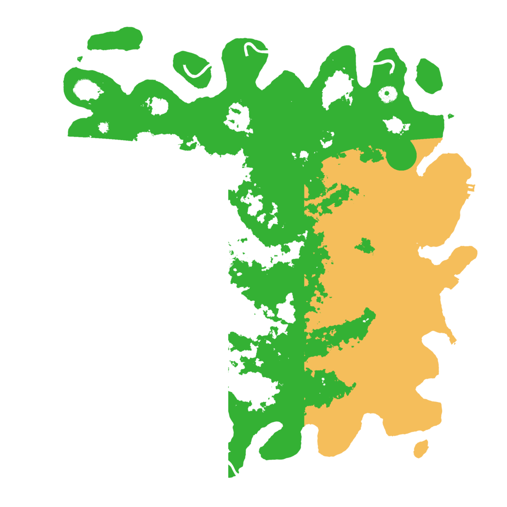 Biome Rust Map: Procedural Map, Size: 4400, Seed: 78164588