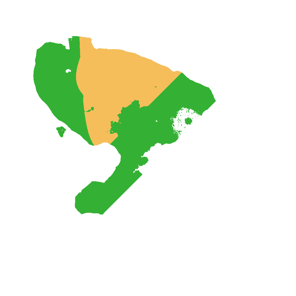 Biome Rust Map: Procedural Map, Size: 1500, Seed: 1709413892