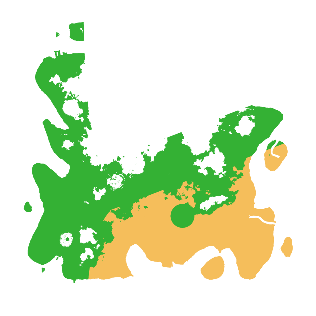Biome Rust Map: Procedural Map, Size: 3500, Seed: 1169370722